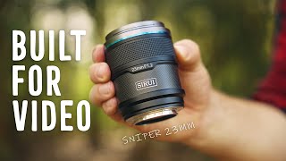 Sirui Sniper 23mm  – Cinematic AF. Literally!