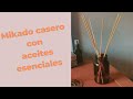 DIY MIKADO CASERO CON ACEITES ESENCIALES // AMBIENTADOR LIBRE DE TÓXICOS ✨