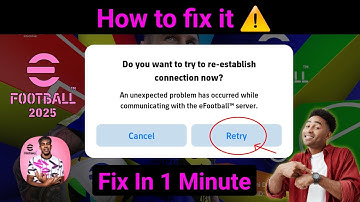 How To Fix Access Is Currently Limited Due To High Server Load | Fix eFootball Opening Problem–2025