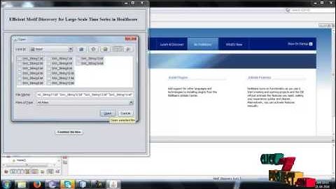 Efficient Motif Discovery for Large-Scale Time Series in Healthcare | Final Year Projects 2016
