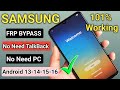 New Method 2025 || All Samsung Frp Bypass Android 13-14-15-16 || No Need PC - No Need TalkBack 