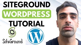 Siteground WordPress Tutorial 2026  Easy Step By Step