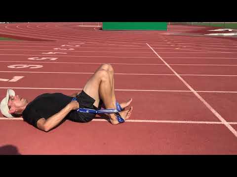 Explosive glute-ankle bridge