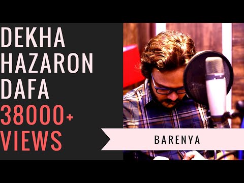 "Dekha Hazaron Dafa Cover" & "Bolna Cover" | Cover By Barenya | Rustom & Kapoor & Sons