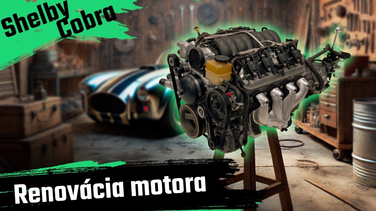 Garážové nálezy - Shelby Cobra #3 Renovácia V8 - Boostmania.sk - YouTube