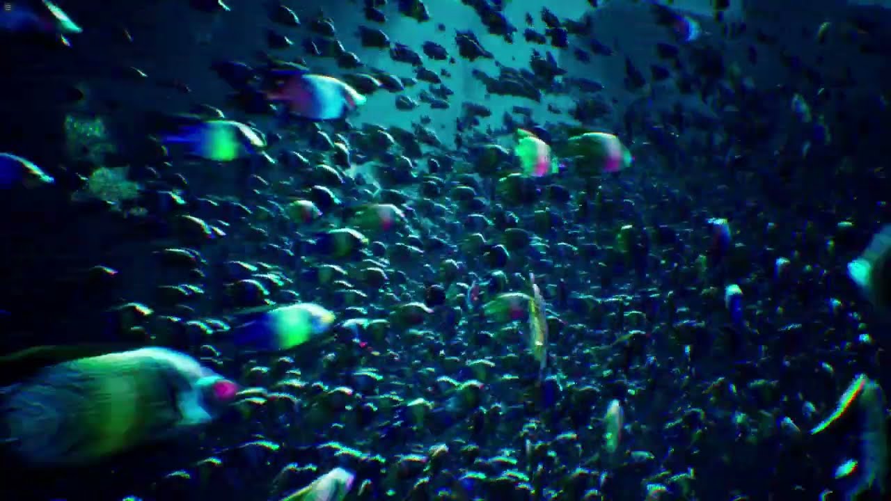 UE5 Niagara - Schooling Fish