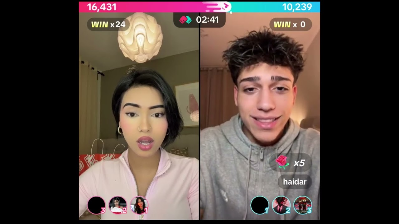 هيام كيست مع حيدر جولات حماسية واحكام دردشة ووناسة  يحاول يعرف اسم حبيب هيام