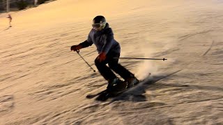 Speeding down the slopes of Sappee, Finland!⛷️🤩😎❄️