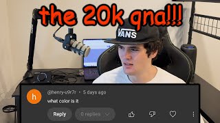 Answering your Wacky questions (20K special)