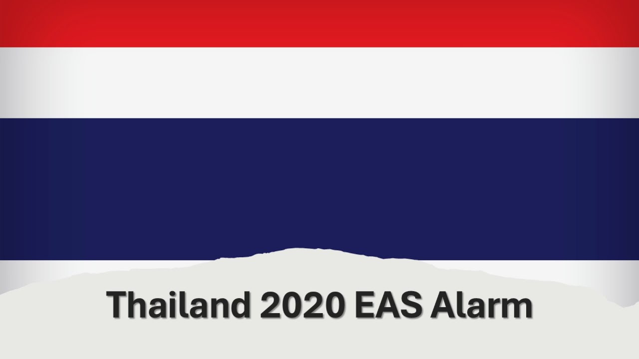 EAS Alarm YouTube - Thailand 2020 EAS Alarm (Elephant)