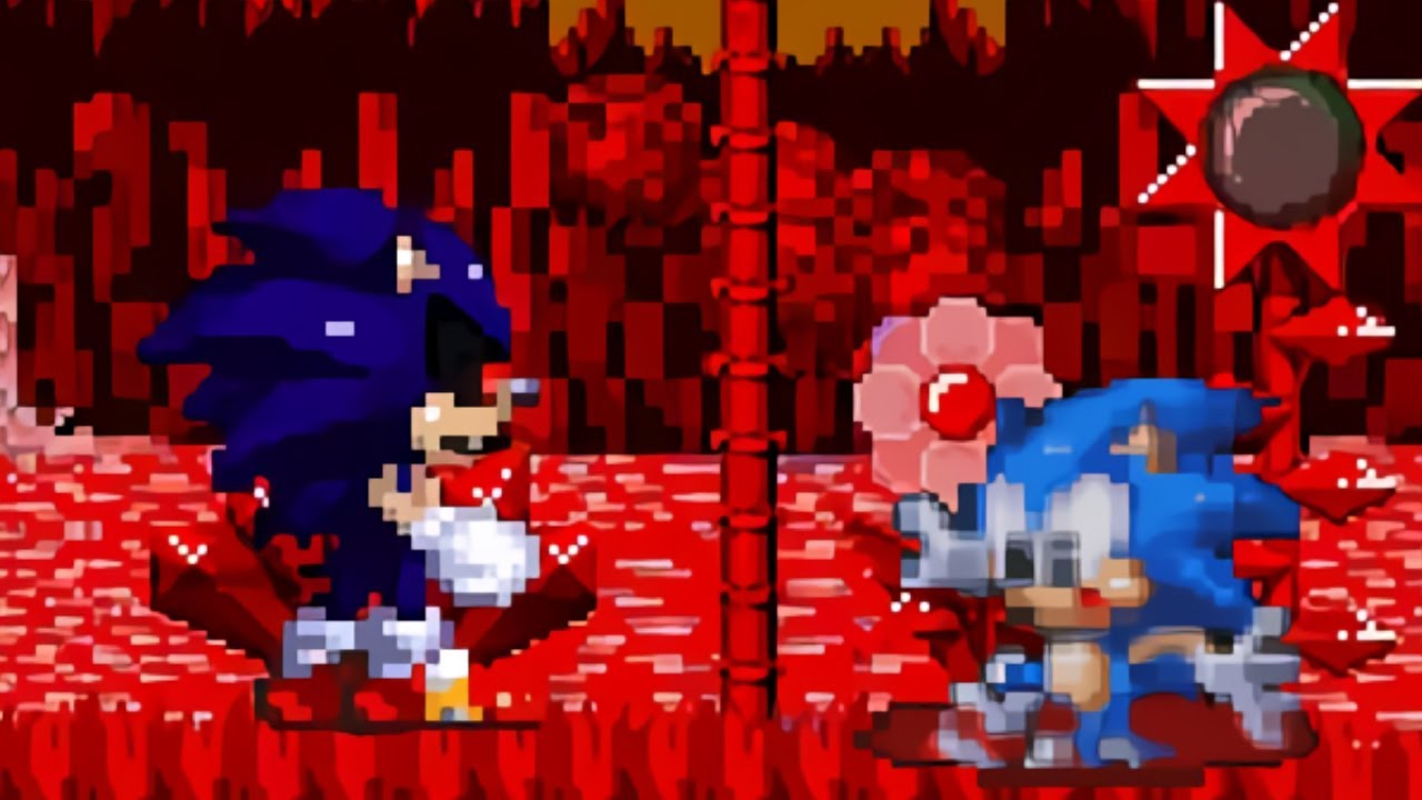 Sonic.EXE: The Spirits of Hell RECODED on X: Your first look at the new  menu, taking inspiration from Whisper of Soul!  / X