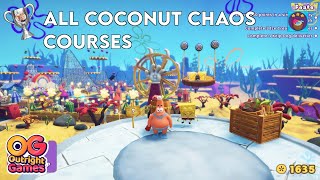 Spongebob The Patrick Star Game - How To Complete Ultimate Coconut Courses