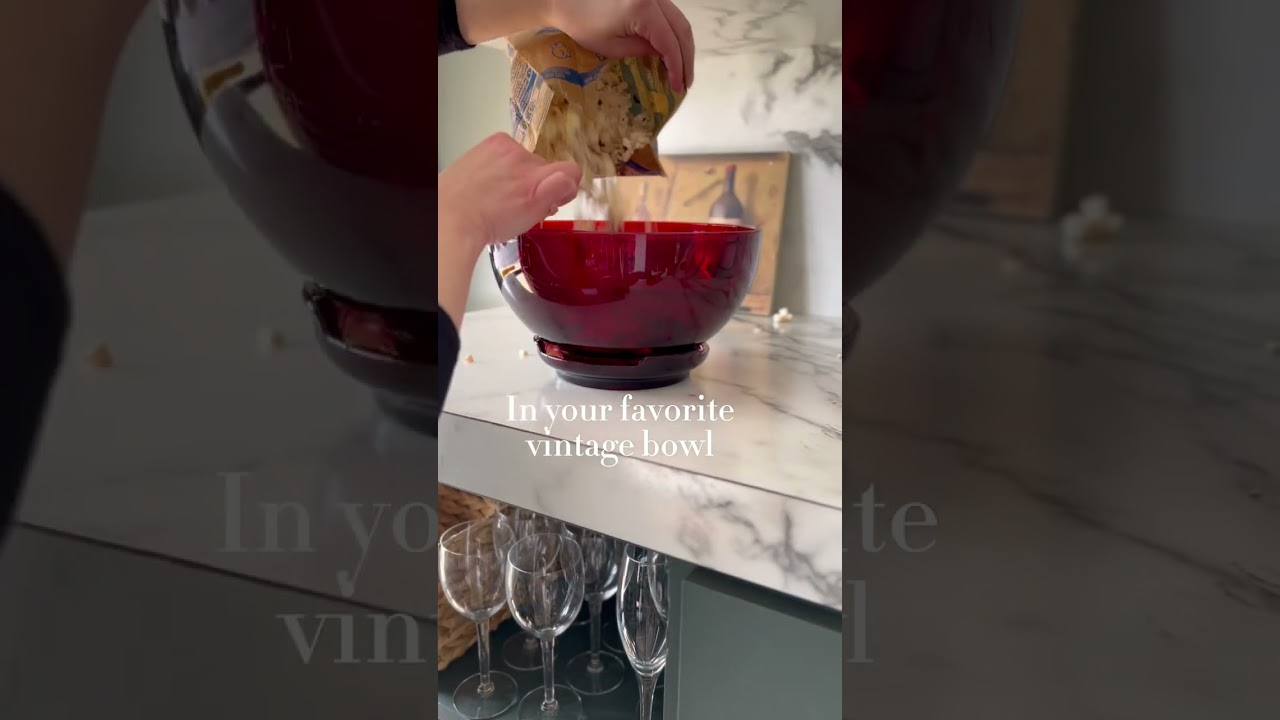 Vintage Popcorn Bowls (ASMR Edition)