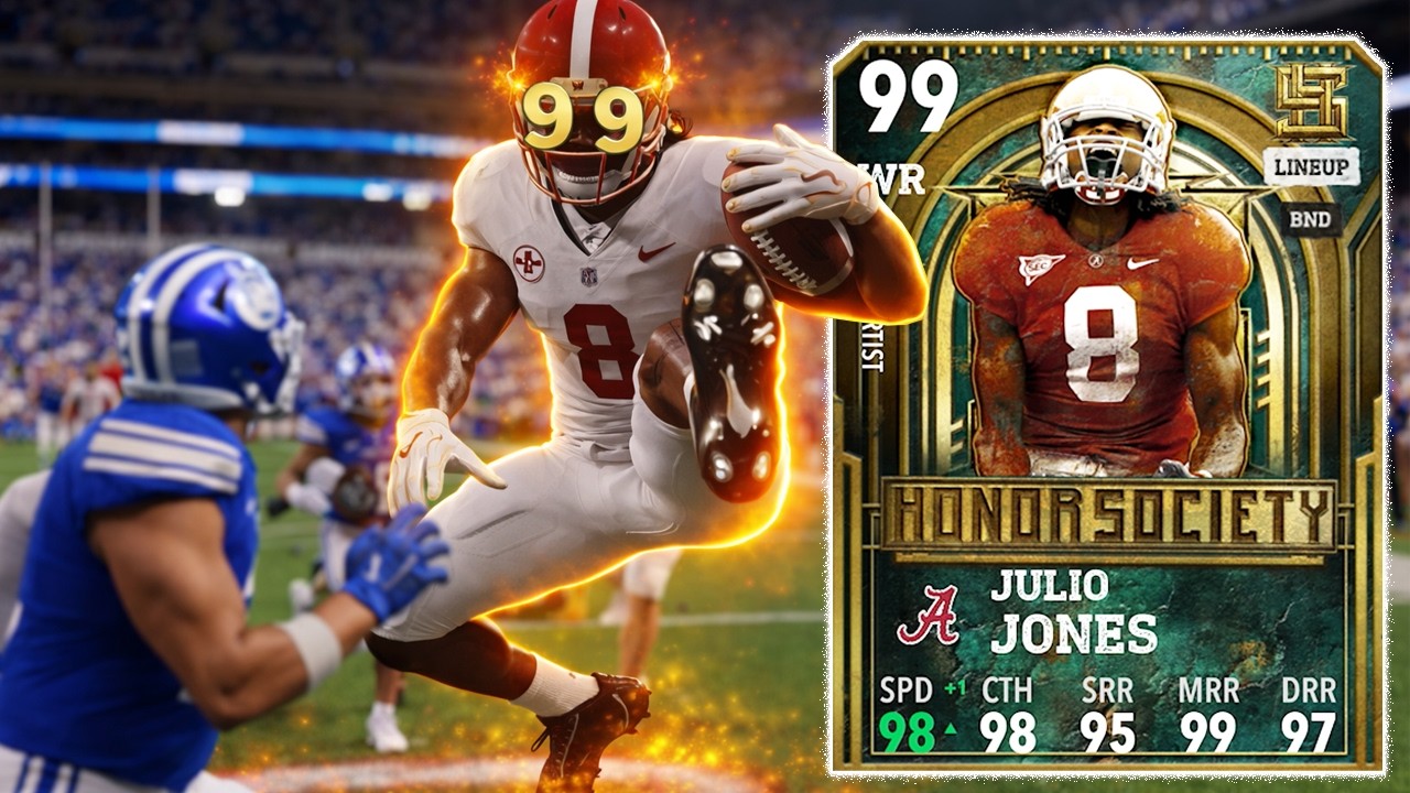 This 99 Julio Jones Card is BROKEN…