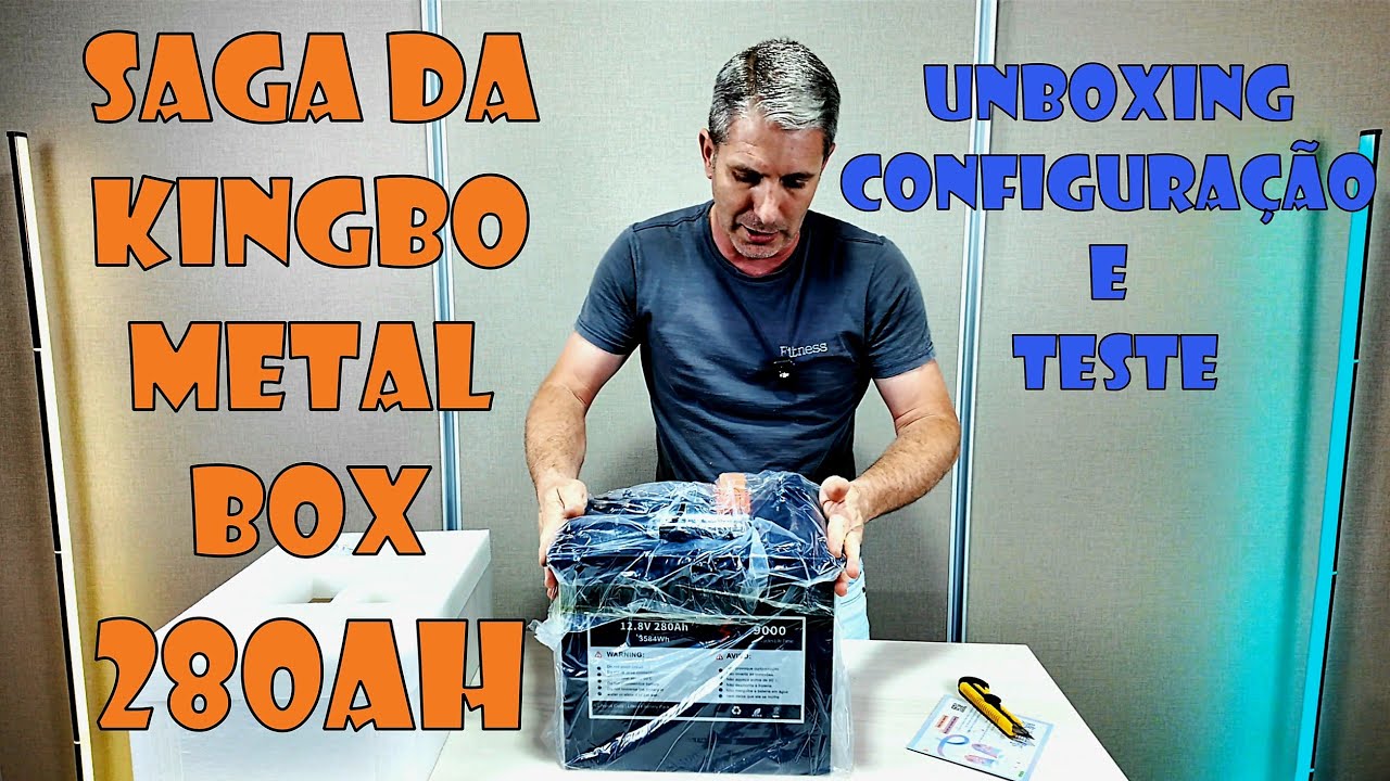 LIFEPO4 KINGBO METAL BOX 280AH