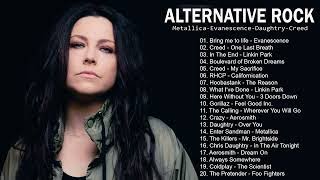 Evanescence Greenday Creed Nickelback Acdc Metallica  Best Alternative Rock Compilation