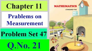 Problems on Measurement 5th Standard Problem Set 47 (Q.No. 21)