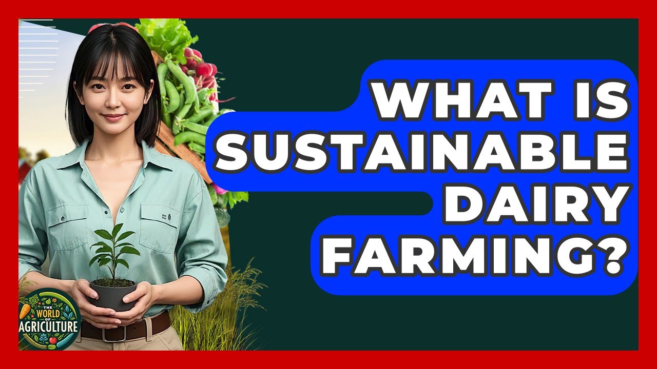What Is Sustainable Dairy Farming? - The World of Agriculture