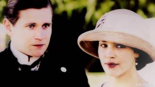 white blank page . sybil and tom