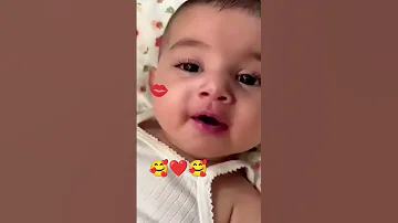 #viral#trending#youtubshorts #shortsvideo#cute#cutebaby saying I love you so cute 🥰 Vinny's special