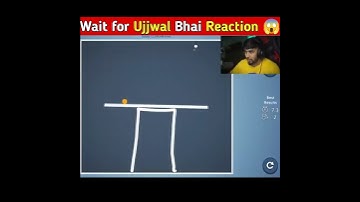 Techno Gamerz Reaction on playing Brain it on 😱 | #shorts