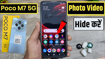 how to hide photos in poco m7 5g | poco m7 me photo video hide kaise kare