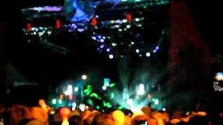 end of deadmau5 set at TIMF