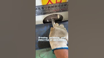 Grinding, polishing, and deburring of workpieces #polishing #sanding #brushing #polishingmachine