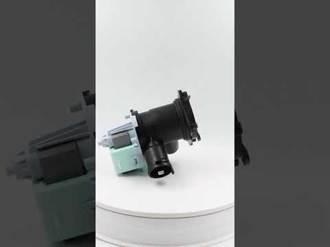 Насос зливний у зборі для пральної машини Bekatech CM0706, Bosch 00144971, 00144777, видео 1