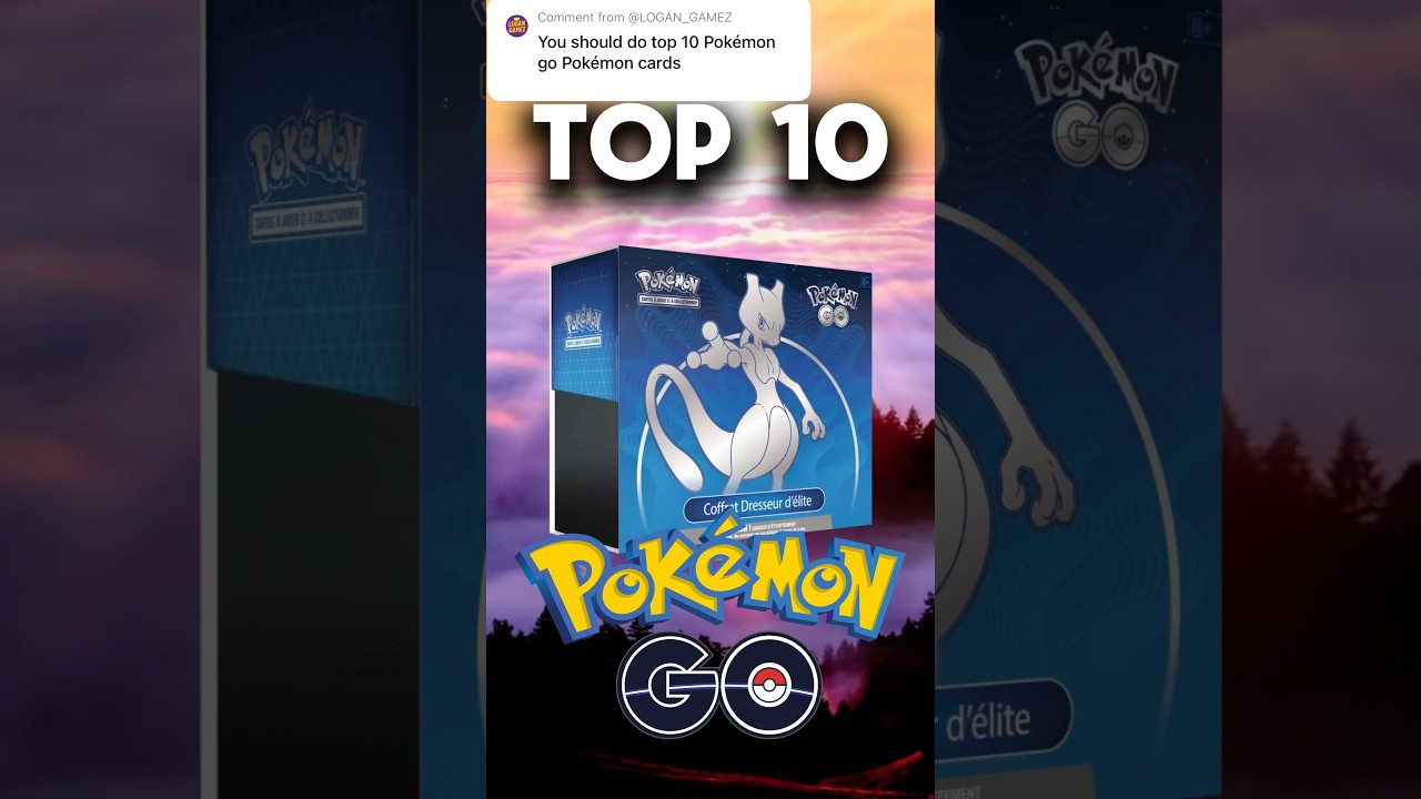 GOtta Catch Em All! - Top 10 Pokemon GO Trading Cards! Pokemon Trading Card Game 