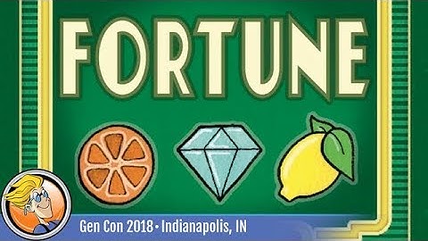 Fast Forward: FORTUNE — game overview at Gen Con 2018