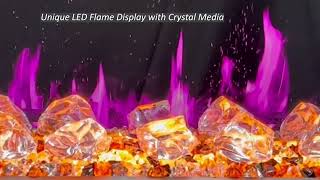 New!! Litedeer Latitude 45 - 75 Inch Built-in Linear Electric Fireplace with Smart App on Sale Now! screenshot 5