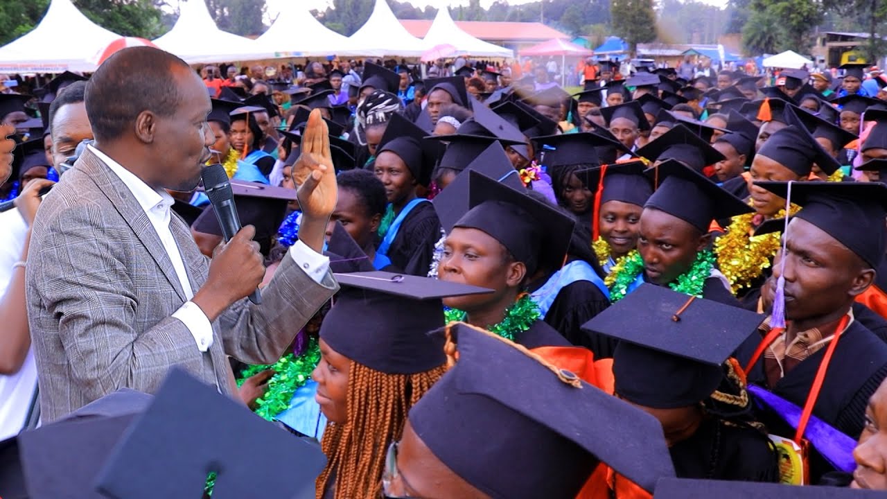 Graduation Simba WATCH GOVERNOR SIMBA ARATI FULL SPEECH DURING THE AJIRI GRADUATION AT ...