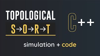 Topological Sort (Using DFS in C++) [বাংলা]