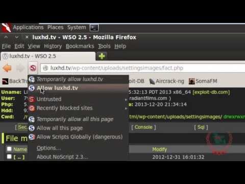 Create Backdoor Using Weevely & Get /etc/passwd [Backtrack]