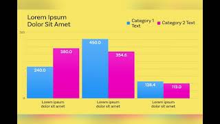 Animated Charts and Graphs Vertical (for Premiere Pro)