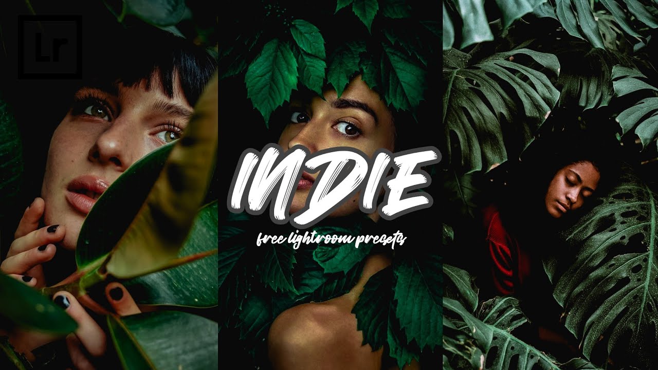 Indie 🌼 Preset Lightroom | Tropical Green Presets Free DNG | Lightroom Editing