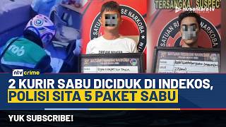 Detik-detik Polisi Gerebek Kamar Kos Kurir Narkoba, Sita 5 Paket Sabu Siap Edar | NTV CRIME