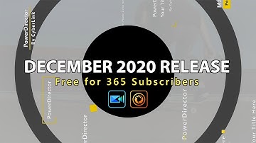 NEW Dec. 2020 Release for PC: Transitions, LUTs & More | PowerDirector 365 & PhotoDirector 365
