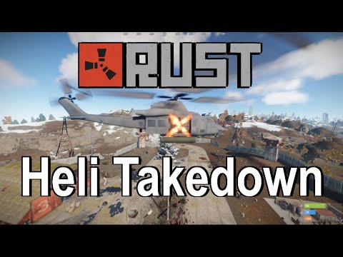 Rust Heli! How to take down the Patrol Helicopter (2021)