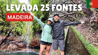 Spectacular Waterfalls Hiking Levada Das 25 Fontes And Risco Pr6 - Madeira Levadas