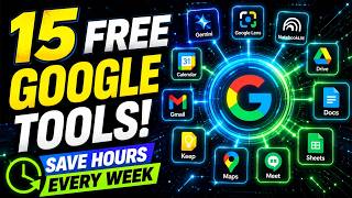 15 Free Google Tools You Need In 2026! (save Hours Every Week) 🤯