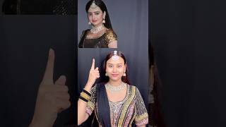 🪷✨Krishna Makeup Challenge💄😍#chahatpandey #makeup #ytshorts #shorts #viral ||