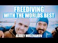 I Freedived Into a Deep Underwater Cave with the World’s Best – Alexey Molchanov!