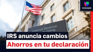 Cambios en la declaracion de impuestos como beneficiaran a los contribuyentes