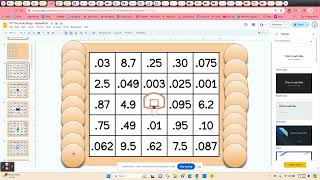 Decimals Bingo - Basketball-Themed