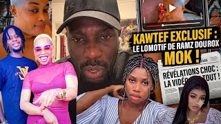 Kawtef kaliphone et Pape mbaye sur les vidéos :lomotif de Ramz dou Rox mok...