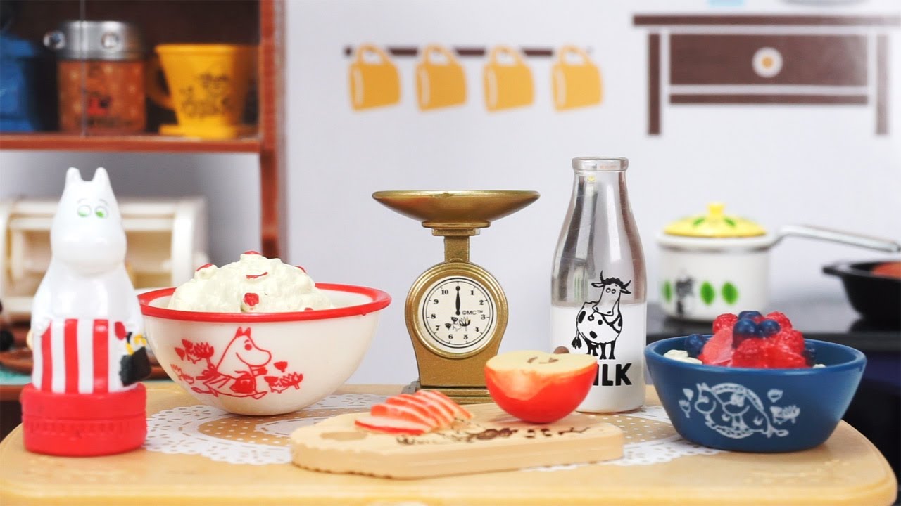 送料無料 【外箱未開封】Re-Ment MOOMIN ムーミンママの愛情レシピ 全8 