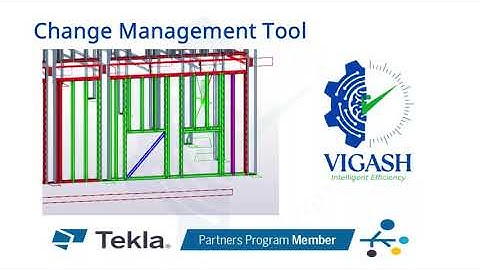 🔁 Change Management Tool for Tekla Structures | Compare Model Revisions Instantly!