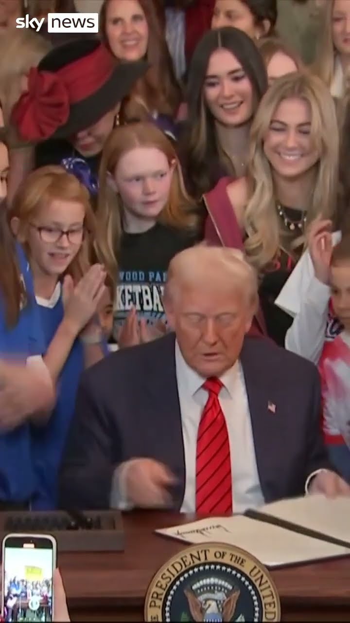 Donald Trump says ban on trans athletes in female sports 'is common sense'